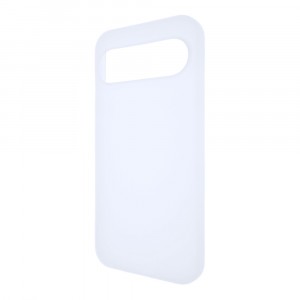 Силиконовый матовый полупрозрачный чехол для Google Pixel 10 Pro Белый