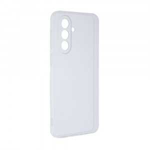 Силиконовый матовый полупрозрачный чехол для Samsung Galaxy A37 Белый