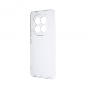 Силиконовый матовый полупрозрачный чехол для Redmi Note 15 Pro 4G Белый