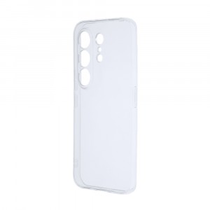 Силиконовый матовый полупрозрачный чехол для Tecno Camon 50 Ultra Белый