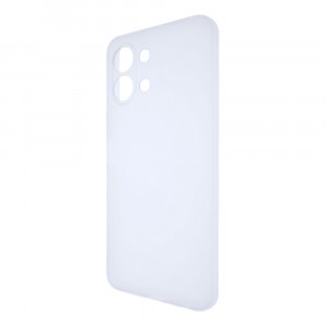 Силиконовый матовый полупрозрачный чехол для Tecno Spark Go 3