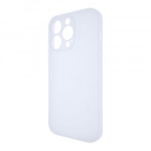Силиконовый матовый полупрозрачный чехол для Iphone 14 Pro